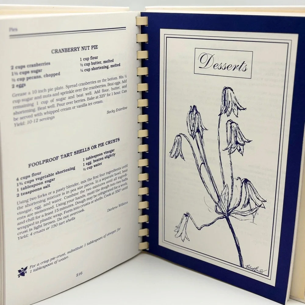 Raving Recipes Ravenscroft School Cookbook 1995‎ First Printing Raleigh NC